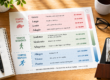 Infographie présentant les principaux tempos, du Grave au Presto, avec leurs battements par minute