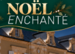 Noël enchanté : visuel du concert d’Arpège avec la façade illuminée du Château de Rouillac.